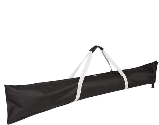 Waterafstotende skitas - 185×33cm - Skihoes met handvatte - 420D - enkele skireistassen om ski-uitrusting - Bescherming van ski's - Sportuitrusting - Zwart