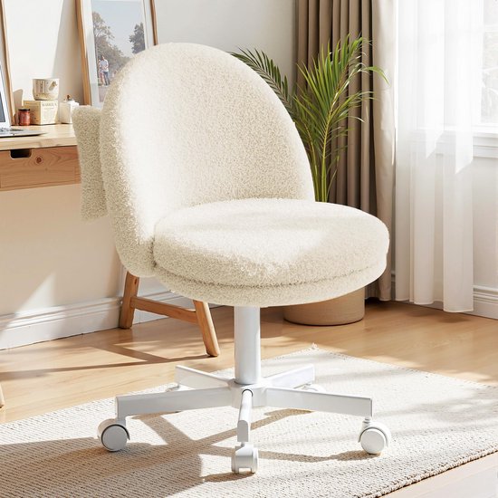 Homeoffice Make-upstoel, bureaustoel, draaibaar, zonder - Homeoffice - €64,99