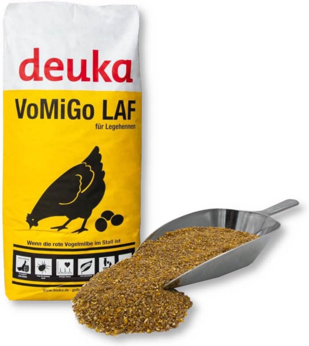 Compleet Legmeel voor Leghennen - Bescherming tegen Vogelmijt 25kg