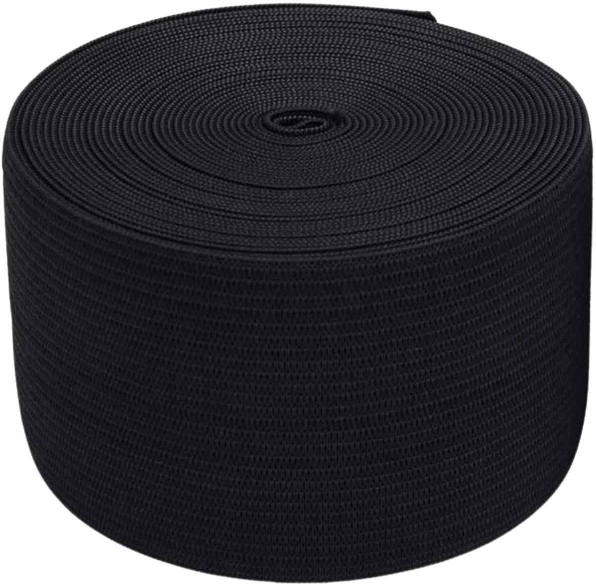 IMPERATORIS® Elastisch Band voor Naaien - Duurzaam & Elastische Breisel voor DIY - Taille Band/Lint - 1 Stuks - Zwart - 50mm