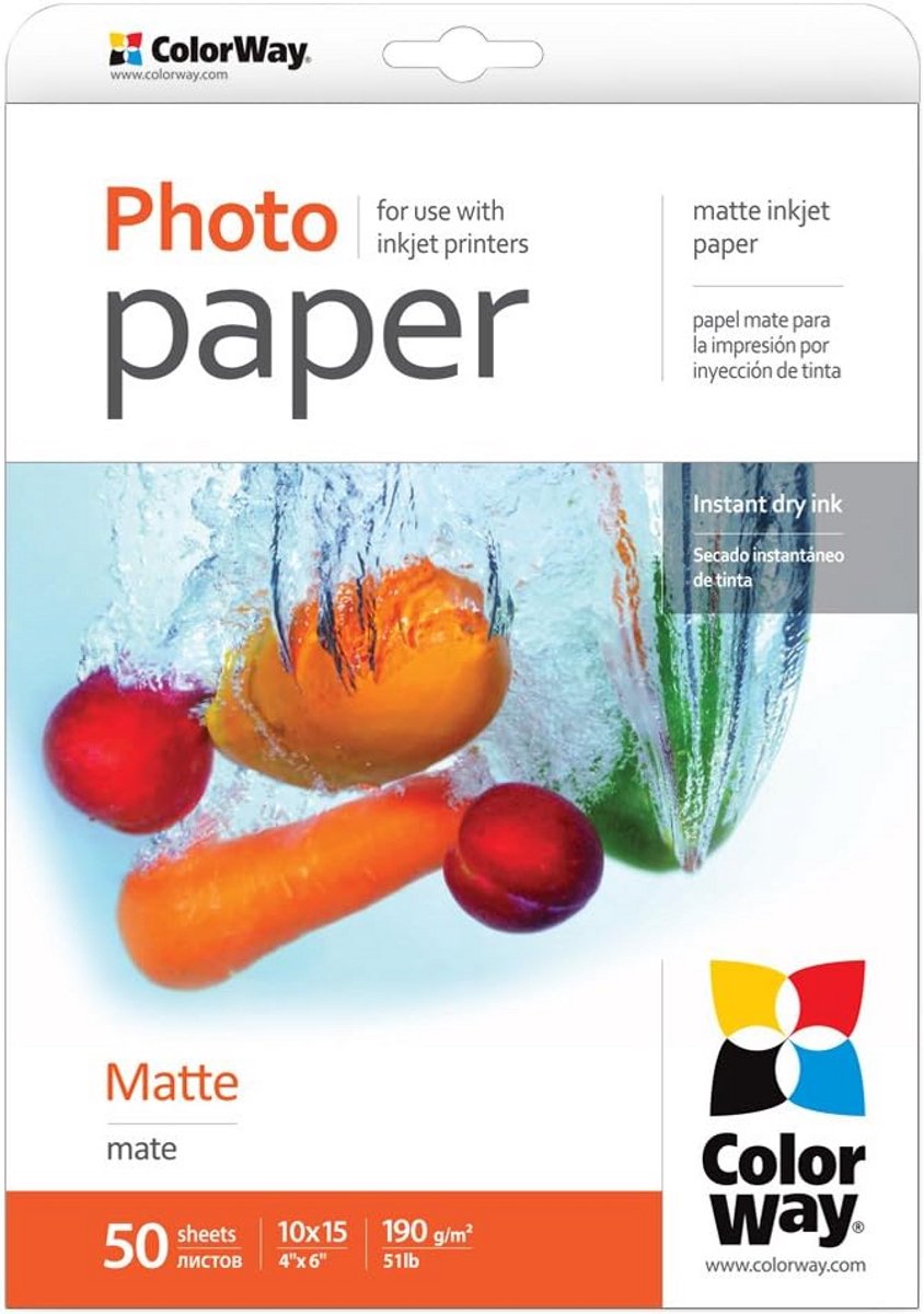 Matte Photo Paper voor Inkjet Printers - Hoogwaardige Afdrukken zonder Glans
