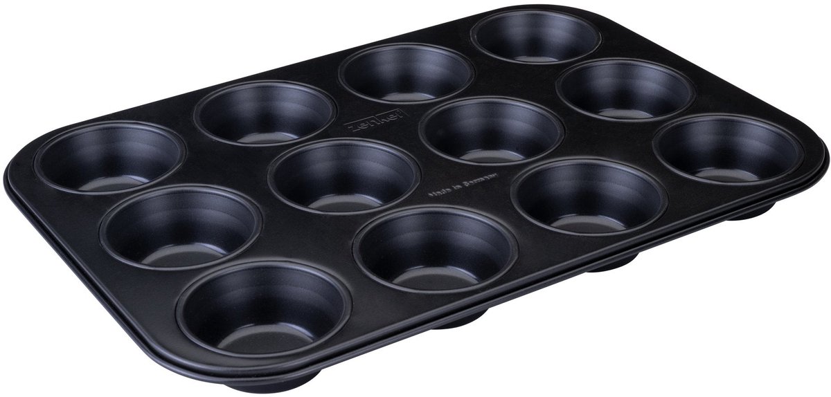Muffinvorm 12 holtes 38 x 26 cm Zenker Perfect Black