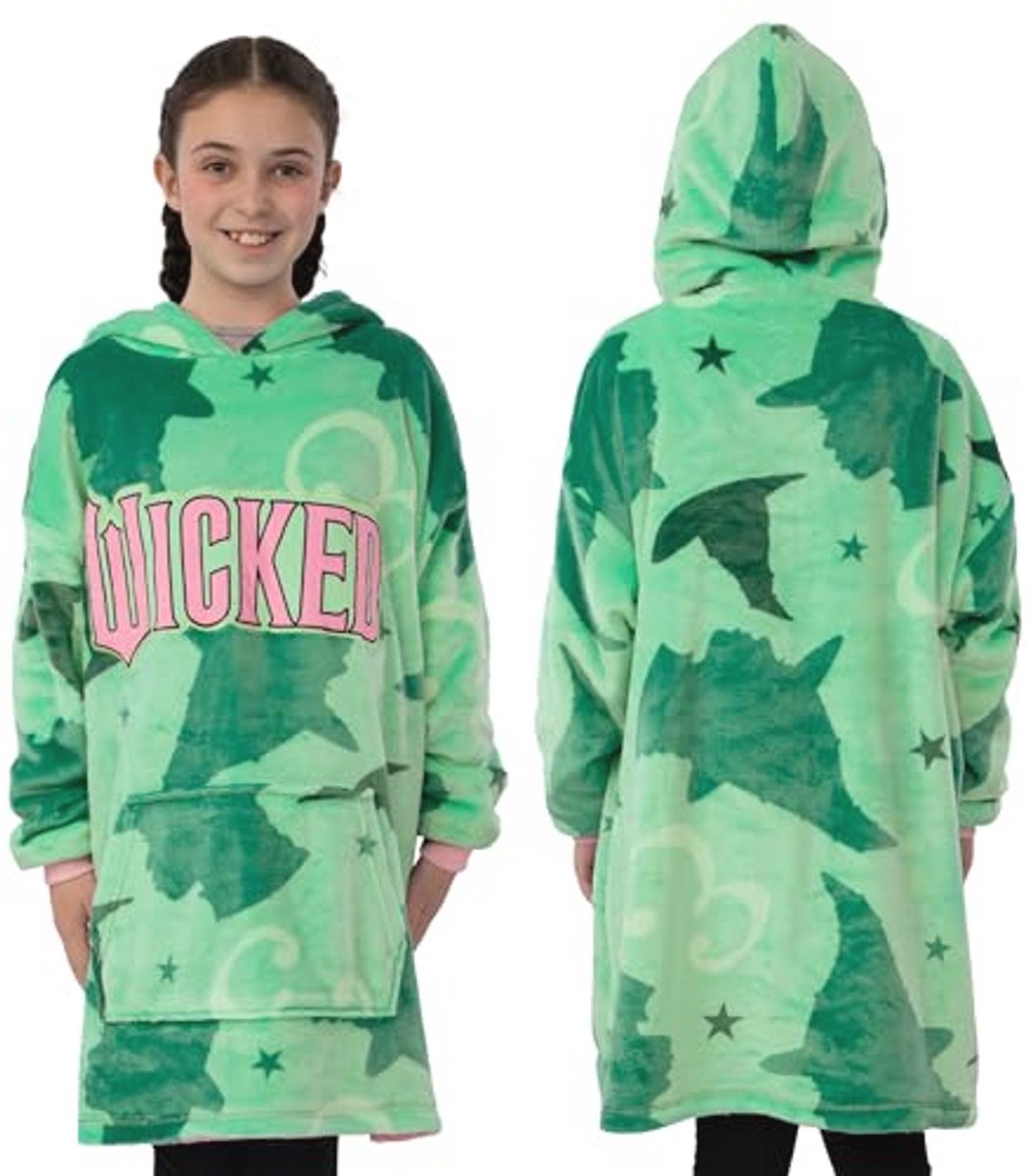 Omkeerbare Dames Dekenhoodie Met Capuchon - Meerkleurig, Eén Maat
