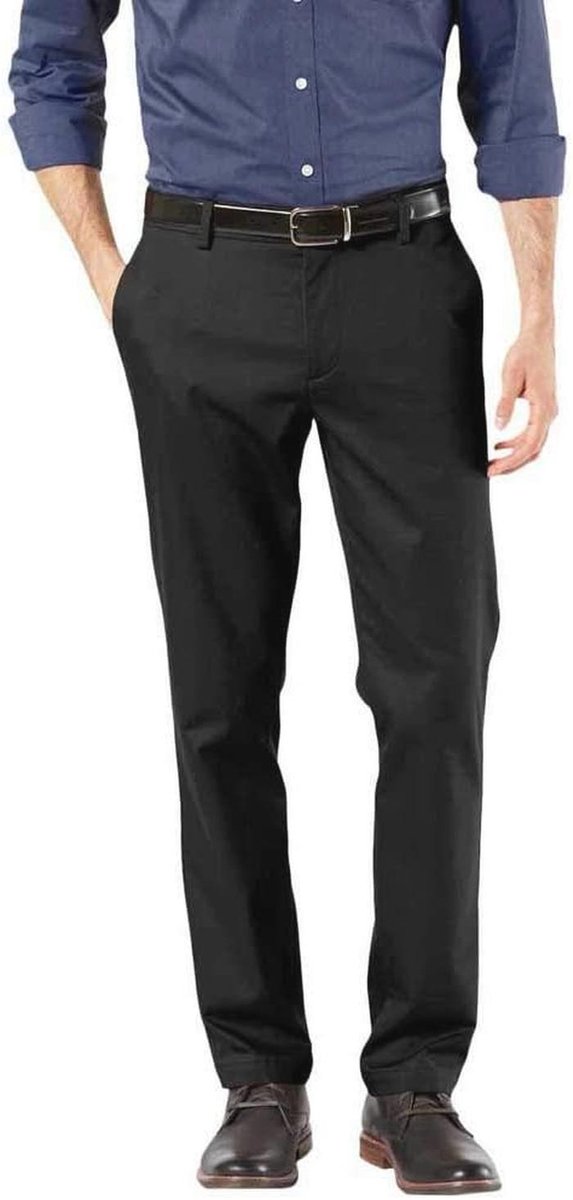 Verfijnde Kaki Slim Fit Chino's voor heren