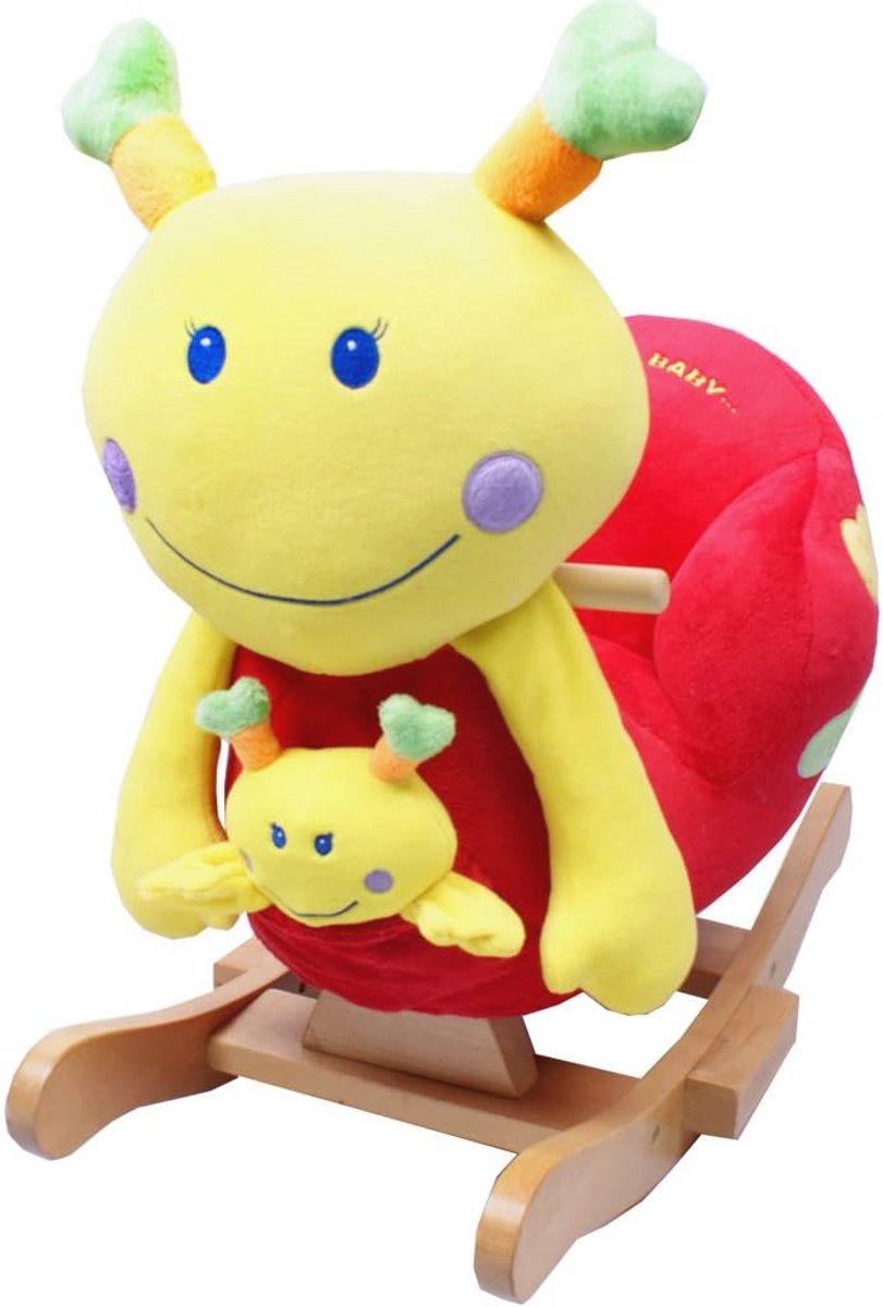 Schommelslak met Baby Hobbelpaard - 2-in-1 Speelgoed voor Kinderen