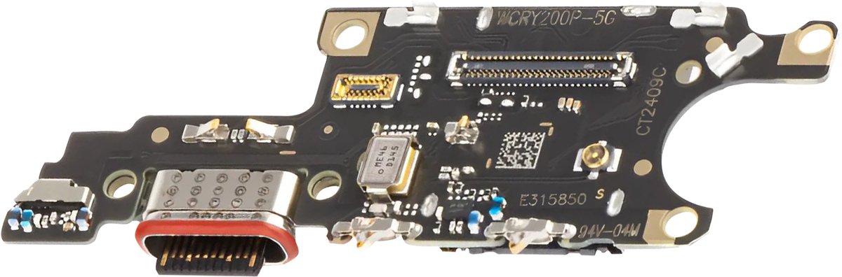 Honor, Oplaadconnector voor Honor 200 Pro met SIM-kaartlezer, Zwart