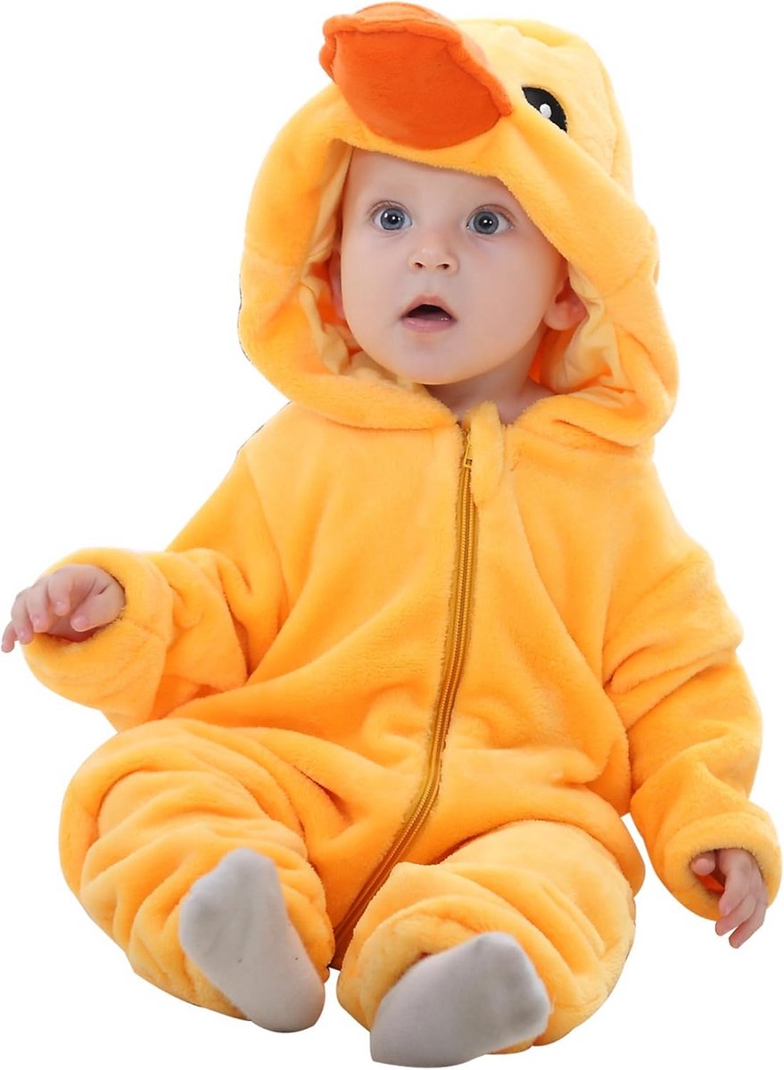 Winter Romper met Capuchon Uniseks 2-36 Mnd