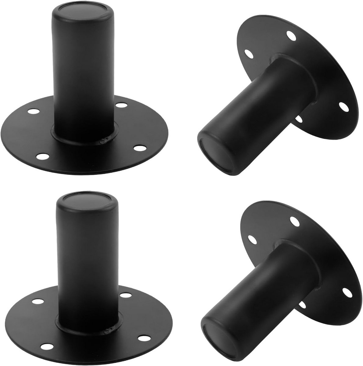 Set van 4 Metalen Speaker Stand Adapters voor Luidspreker Kast Montage