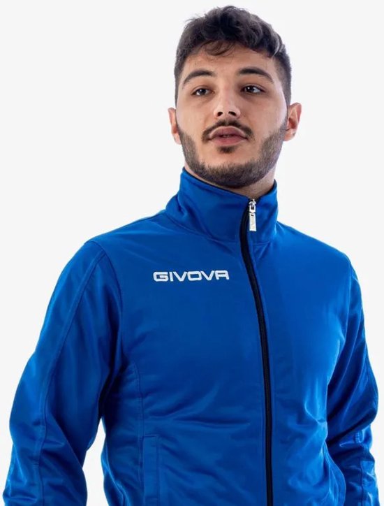 Survêtement Givova TR031 Tuta Torino, 0403 Blauw Royal , Taille XL