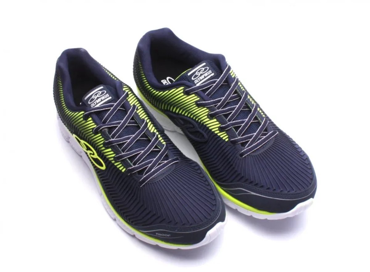 Sportschoenen Olympikus Proof Marine-citroenblauw - 38
