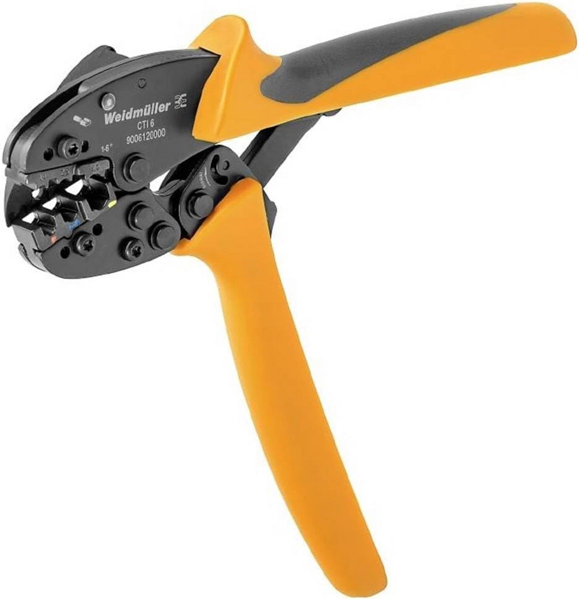 Professionele Krimptang voor Geïsoleerde Connectoren 0,5-6 mm² (AWG 21-10)