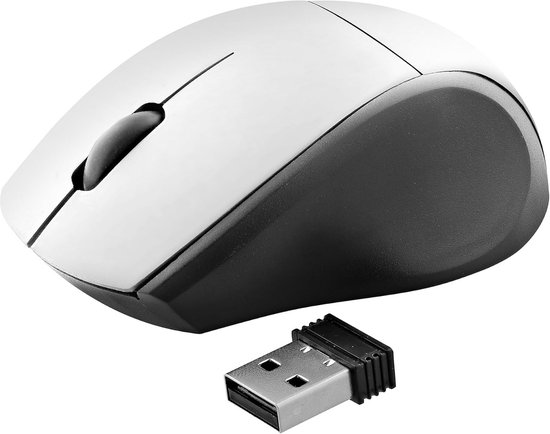 Witte Muis Computer Draadloze Mini Compacte Optische Muis Wit | bol