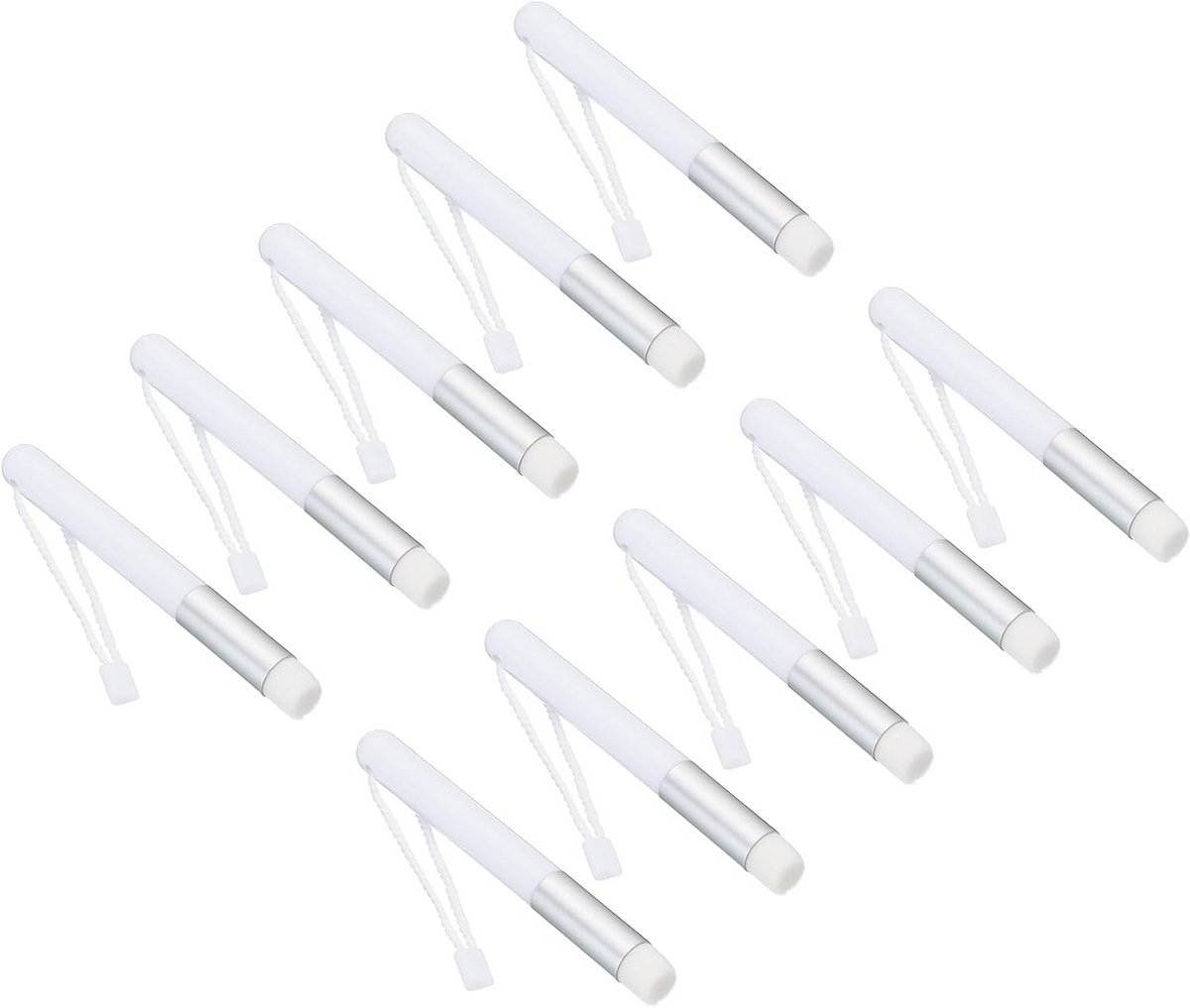 Set van 10 Mini Inktmengkwasten voor Kaarten Maken en Knutselen