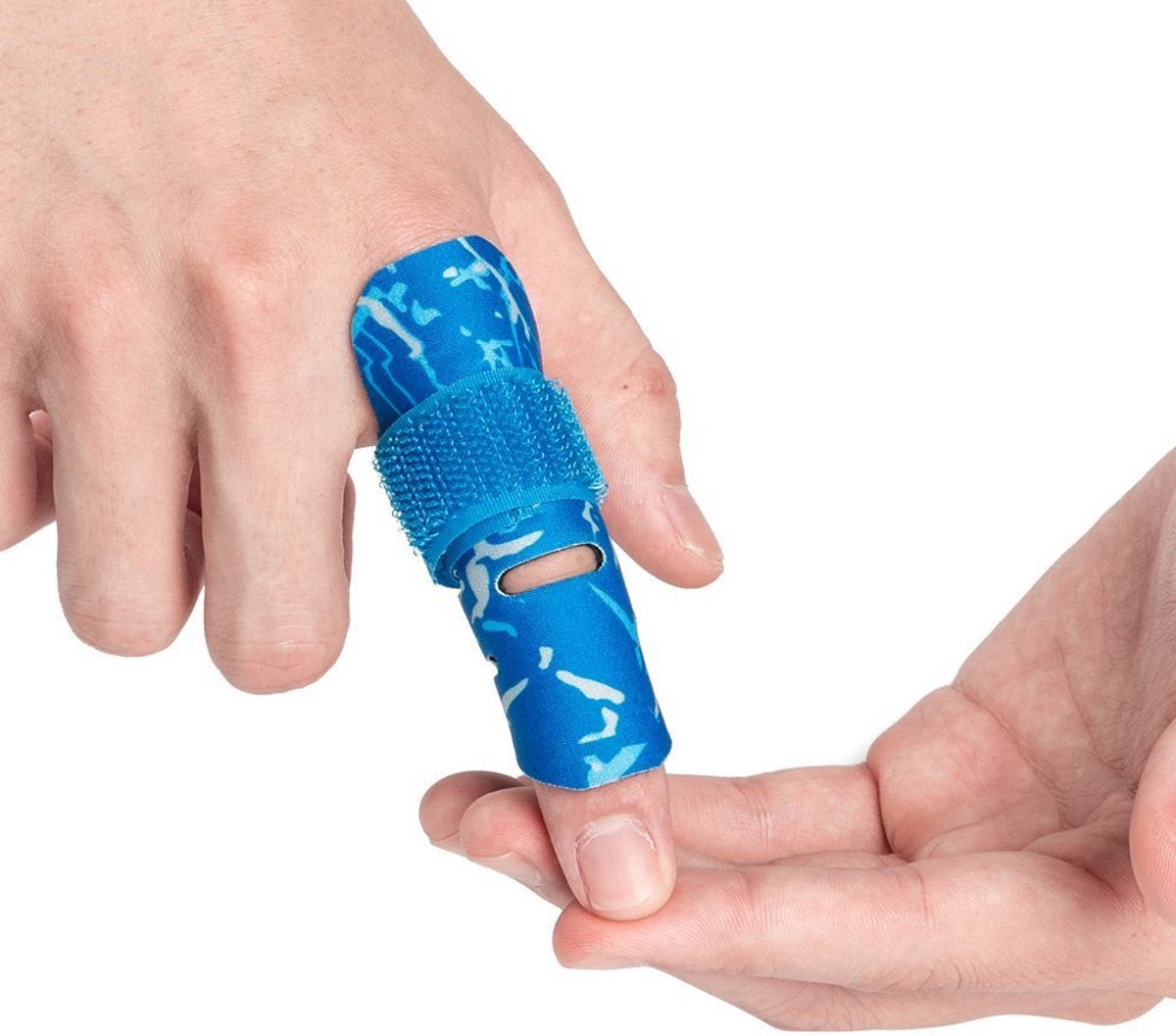 Vinger Stabilisator met Compressie voor Sport en Blessure | Verstelbaar en Ademend