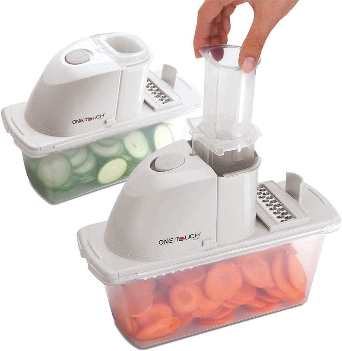 Automatische Groentesnijder Mandoline met Diverse Snijstanden