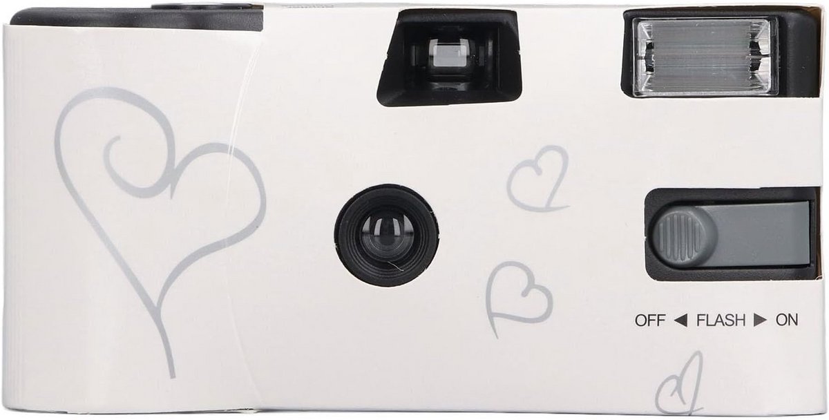 Wegwerpcamera 35mm met Flitser - Inclusief 27 Opnames Kleurenfilm
