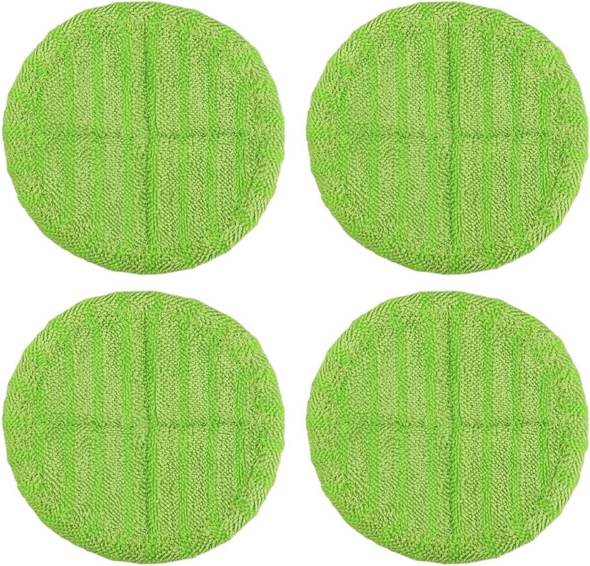 Vervangende Dweilpads voor Elektrische Dweil - Set van 4 of 8 - Microvezel Absorberend