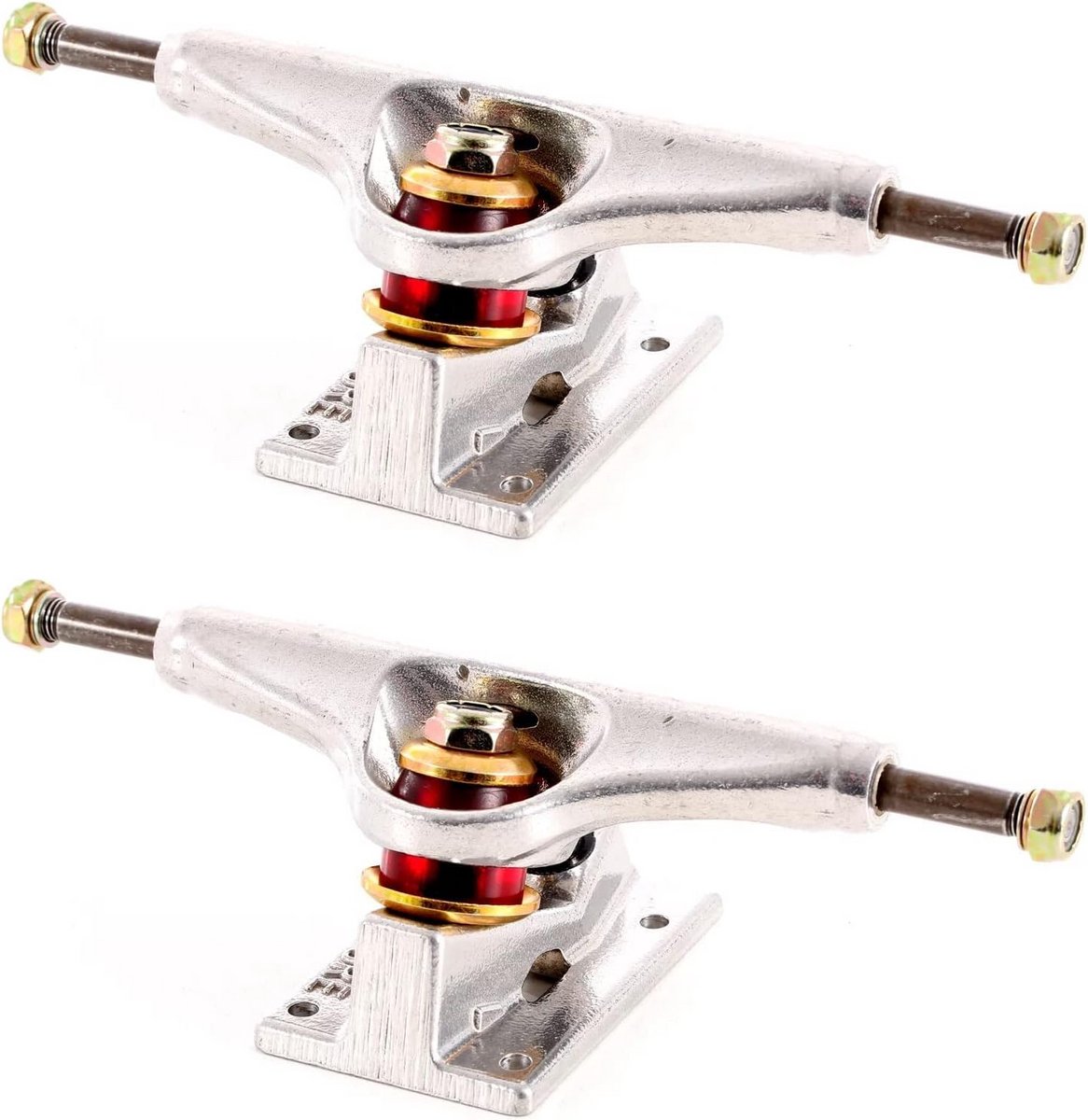 Stevige Skateboard Truck 5.25 Inch Laag Gepolijst voor Allround Skateboarden