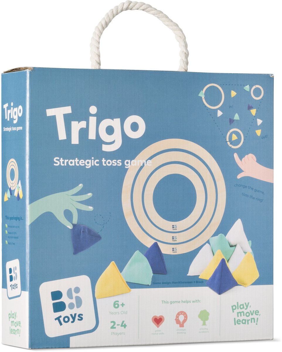 BS Toys – Trigo – Buitenspel – Ringwerpspel van FSC hout en stof – Vanaf 6 jaar — cadeau in Sport & Outdoor - foto 7