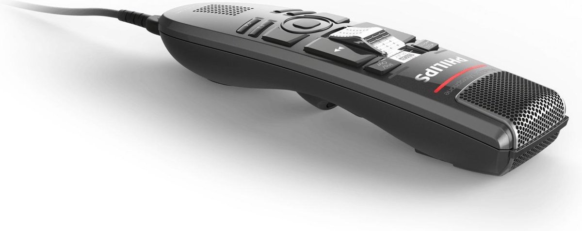 Afbeelding 2 van Philips SpeechMike Premium SMP3710 - Dicteermicrofoon - Schuifschakelaar - Aanraaksensor - Antraciet