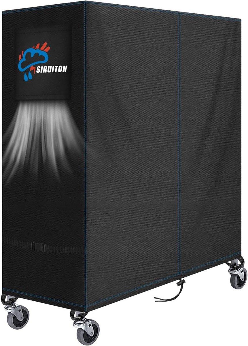 Waterdichte Tafeltennistafel Afdekhoes - Ademend & UV-bestendig voor Buitenpingpongtafels (160x73x170 cm)