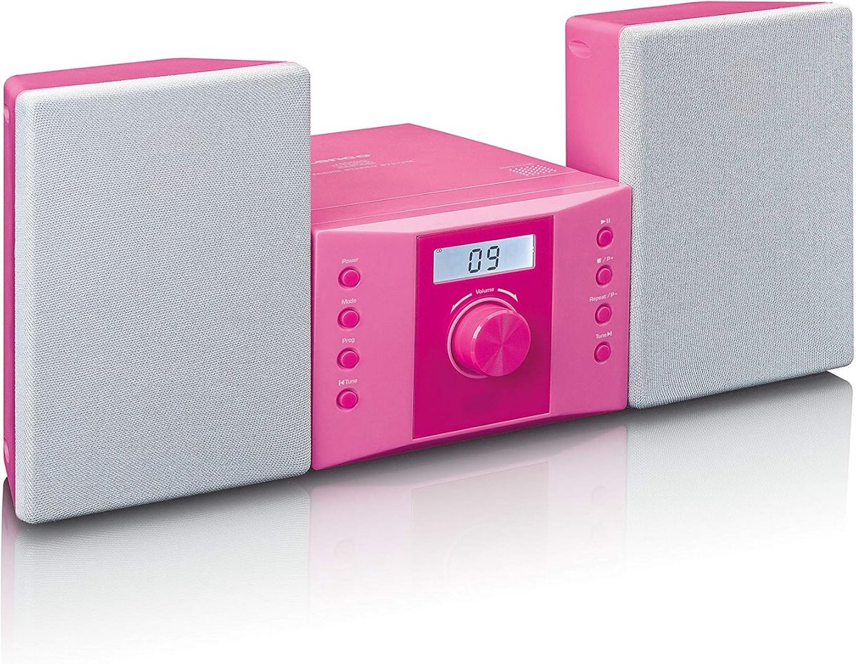 Compact Stereo Systeem met CD Speler en Stickers