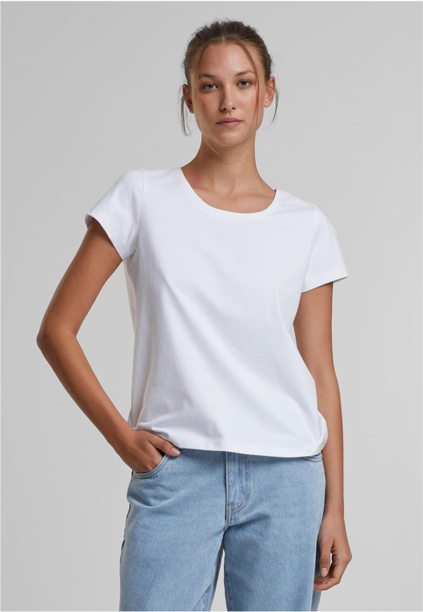 Urban Classics Sorona Regular Dames Tshirt 4XL Wit