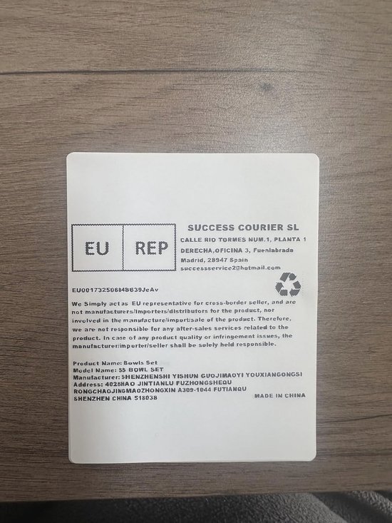 RECAMBO CT-LKS-1136 Bumperbeschermer mat, Roestvrij staal