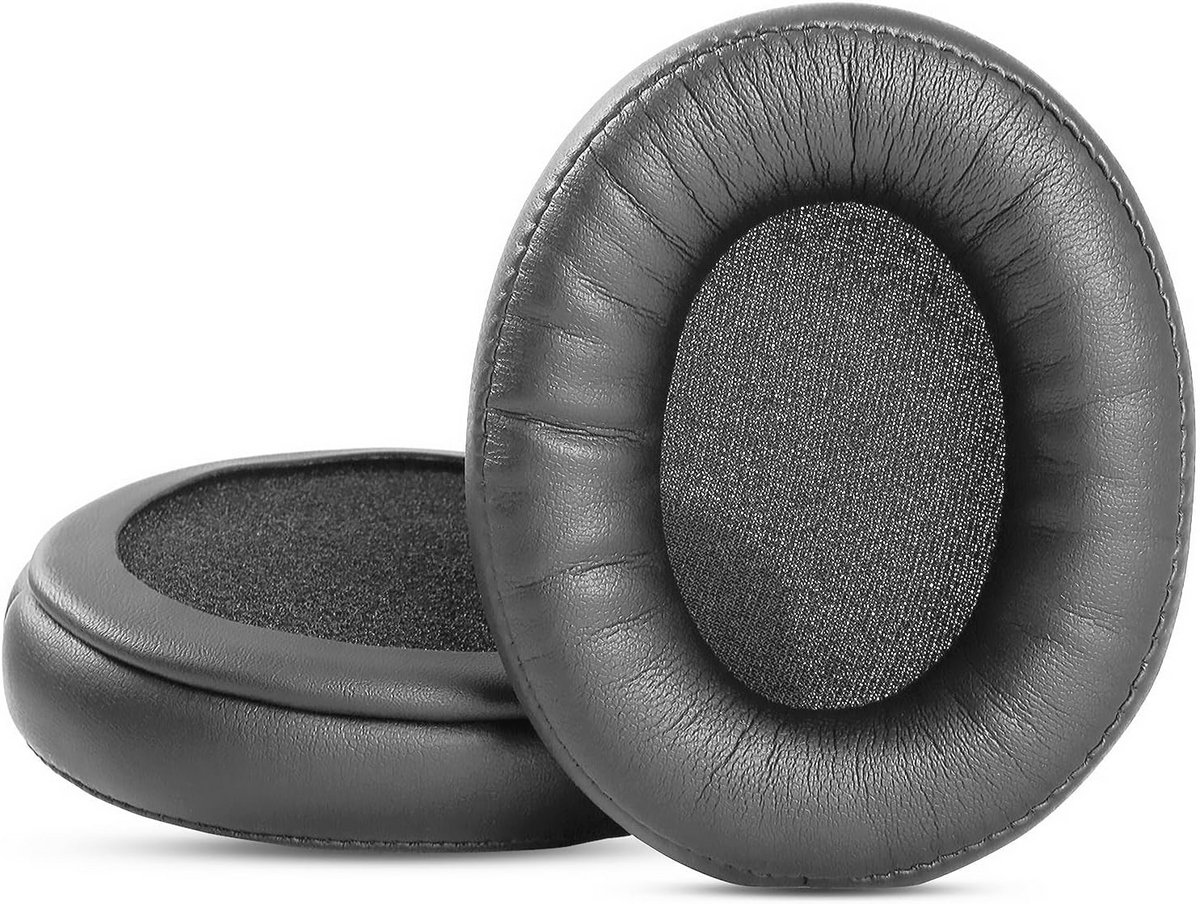 Comfortabele Oordopjes met Memory Foam en Eiwit Leer - Compatibel met Meerdere Headsets