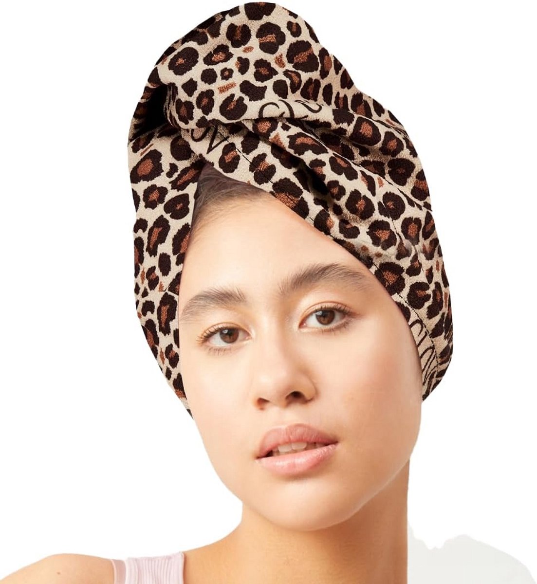 Sneldrogende Microvezel Haarwikkel Turban voor Lang, Dik of Krullend Haar