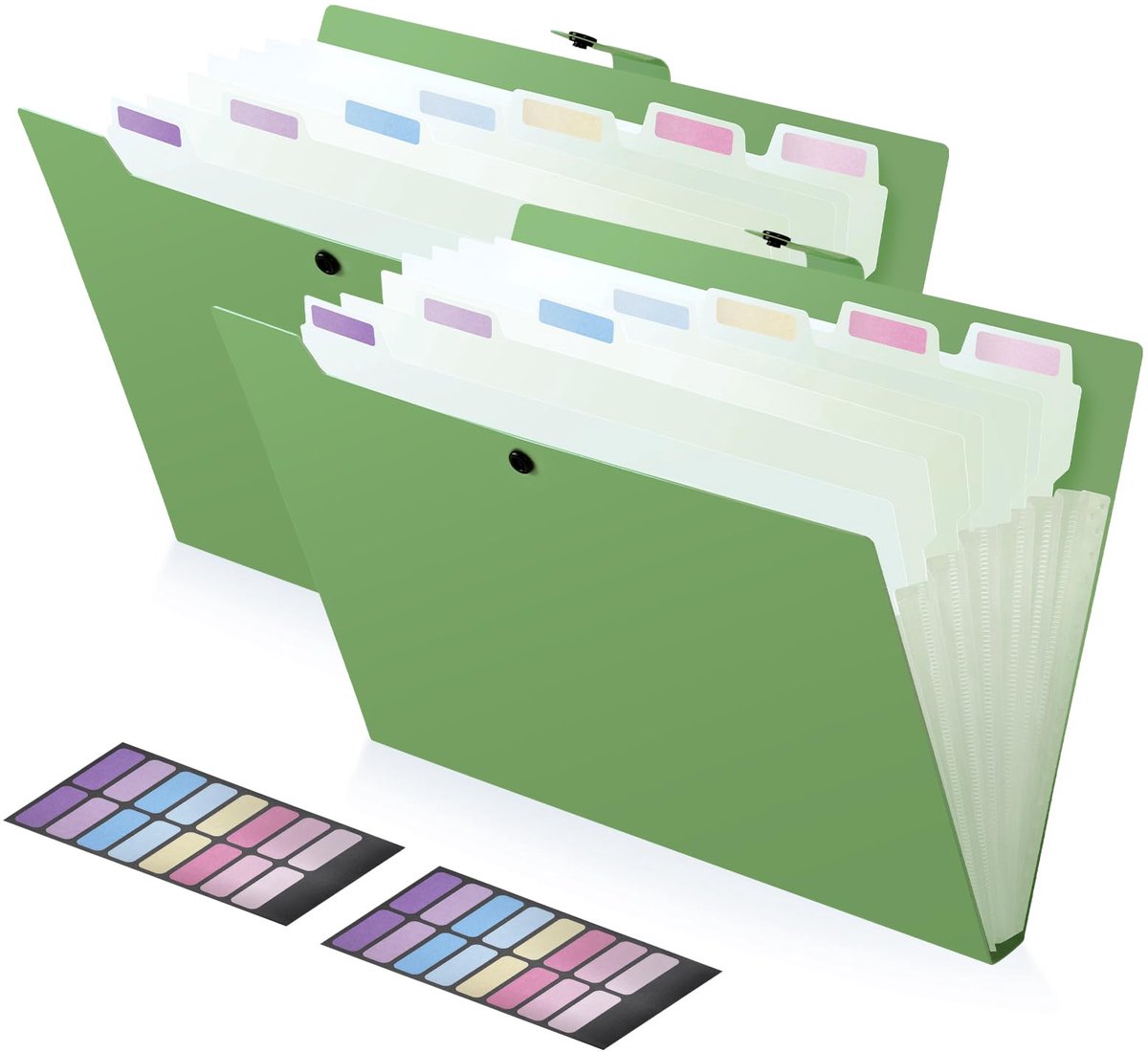 IMPERATORIS® Documentenmap - Envelopmap Organizer - Zakelijke Aktetas en Portfolio Organizer voor Notepad, Telefoon en Kaarten - Ideaal voor Thuis, School en Kantoor - 2 Stuks