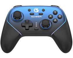 GameSir Super Nova - Draadloze Controller - Hall Effect - Voor Switch/Switch 2/PC/Mobile - Blauw