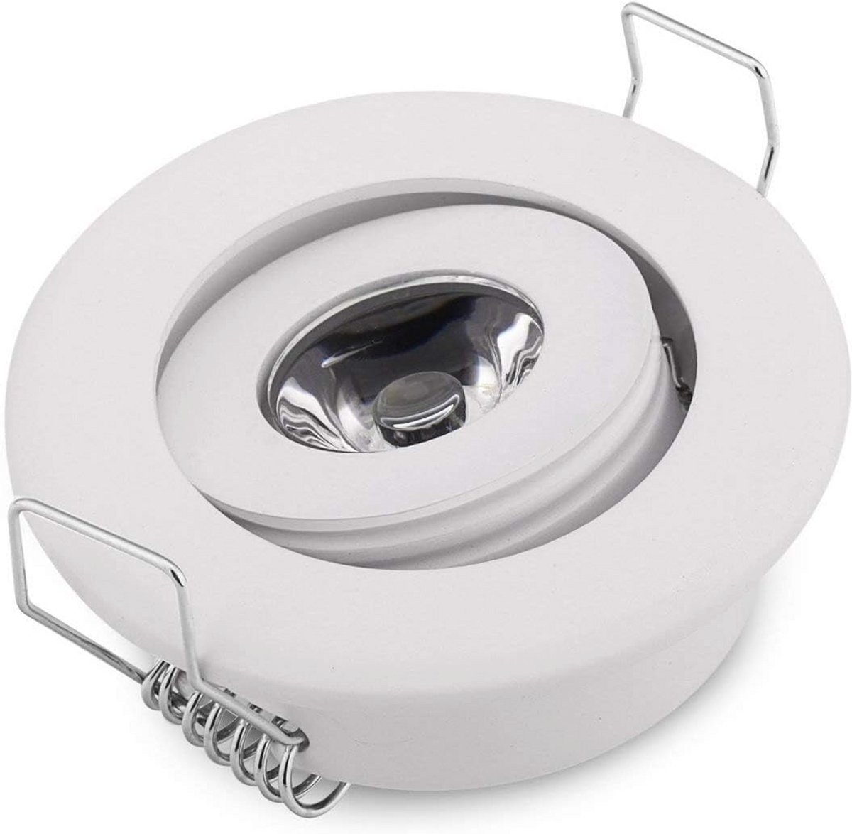 LED Plafondlamp 3W 40-45mm - Heldere Wit 6000K, Ideaal voor Kasten