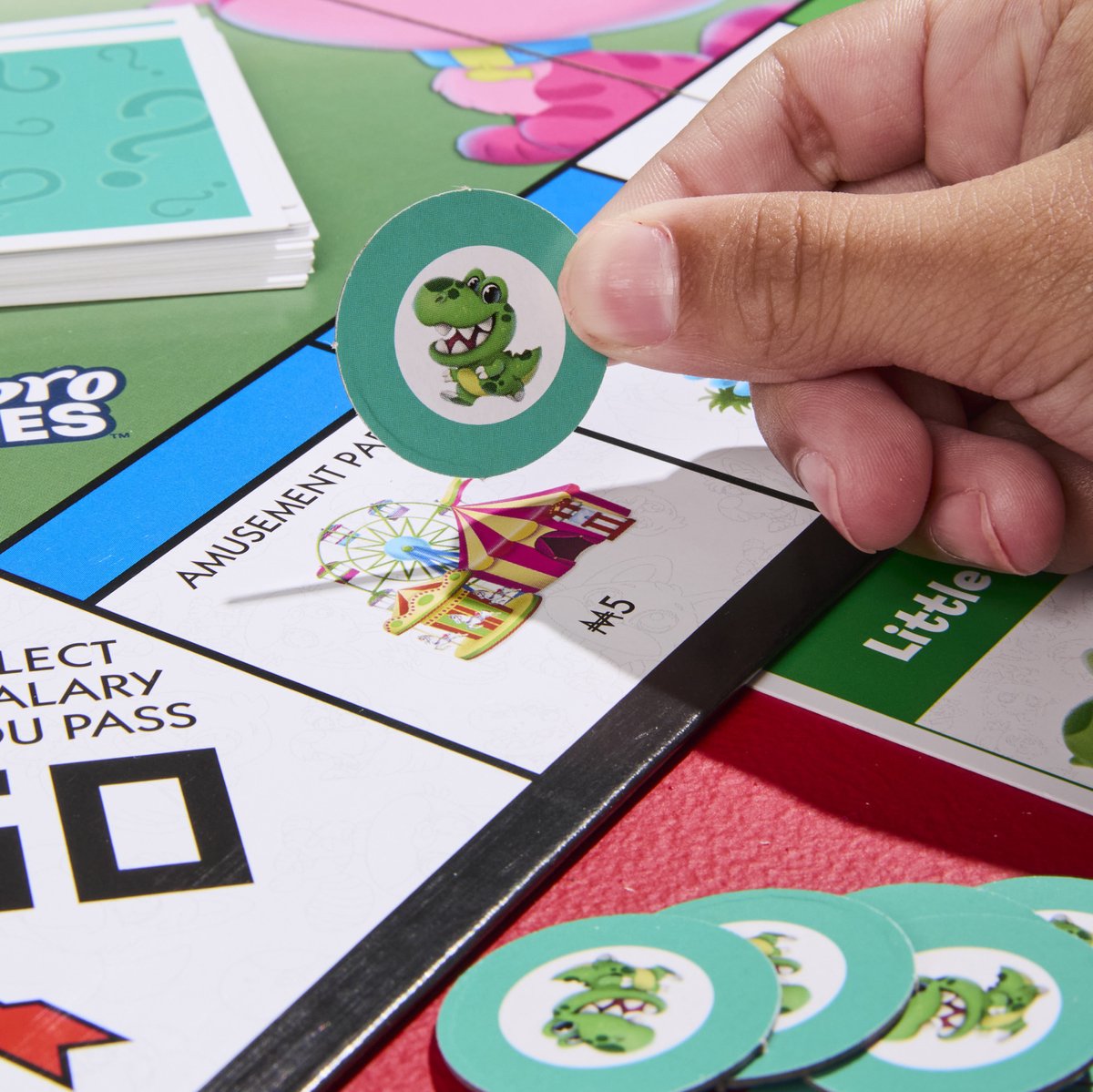 Monopoly Junior-bordspel - 2 spellen in 1 - Fransie Editie — afbeelding 7