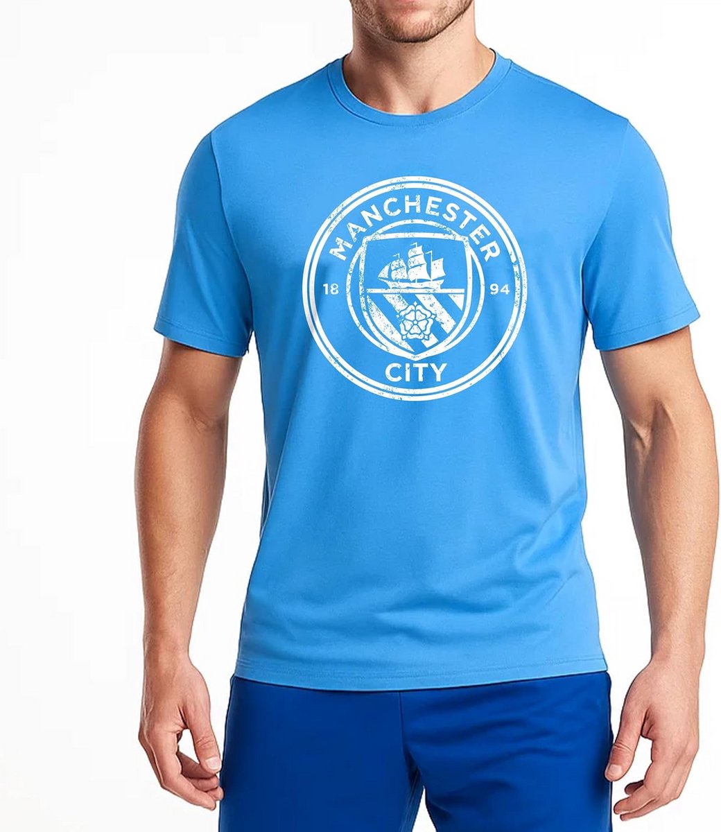 Vintage Engelse Premiership Heren T-Shirt Korte Mouw met Logo