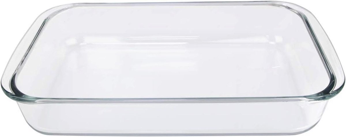 Kleine Glazen Bakplaat voor Oven - Rechthoekige Lasagne Schotel 1L