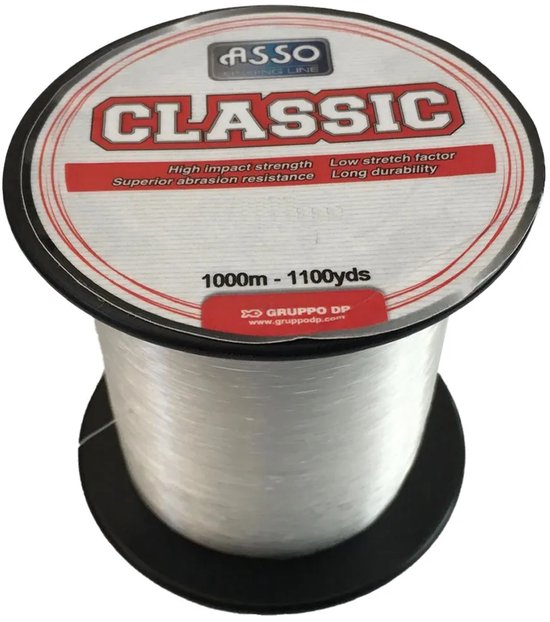 Asso Classic 1000 M Monofilament Transparant 0.900 mm van Asso — afbeelding 2