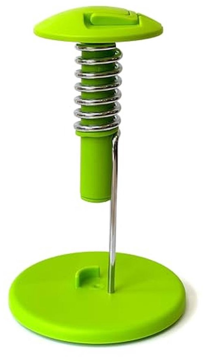 Keukenrolhouder met innovatieve remmechanisme - Groen