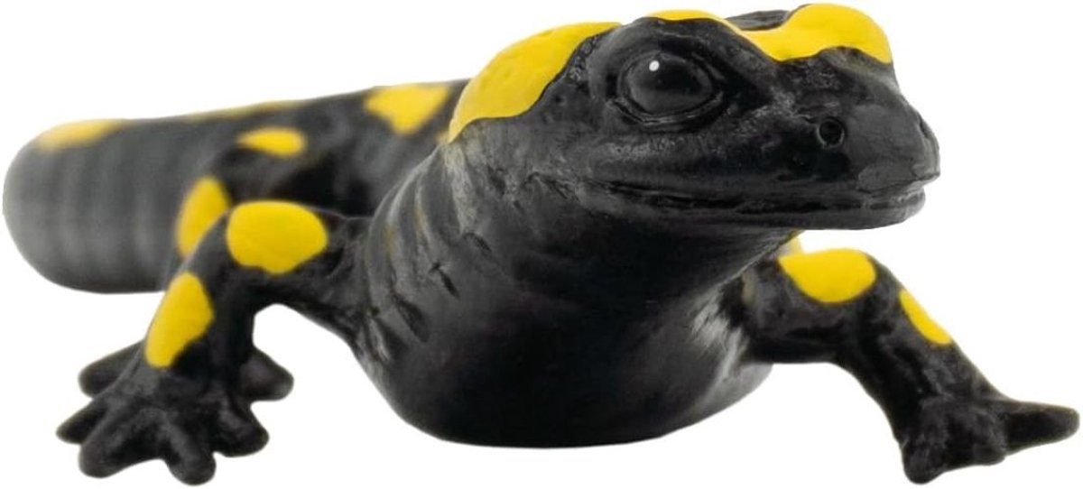 Bullyland 68493 – Speelfiguur en verzamelfiguur Vuursalamander – levensecht en detailrijk vormgegeven – ideaal als taartfiguur en klein cadeautje voor kinderen vanaf 3 jaar.
