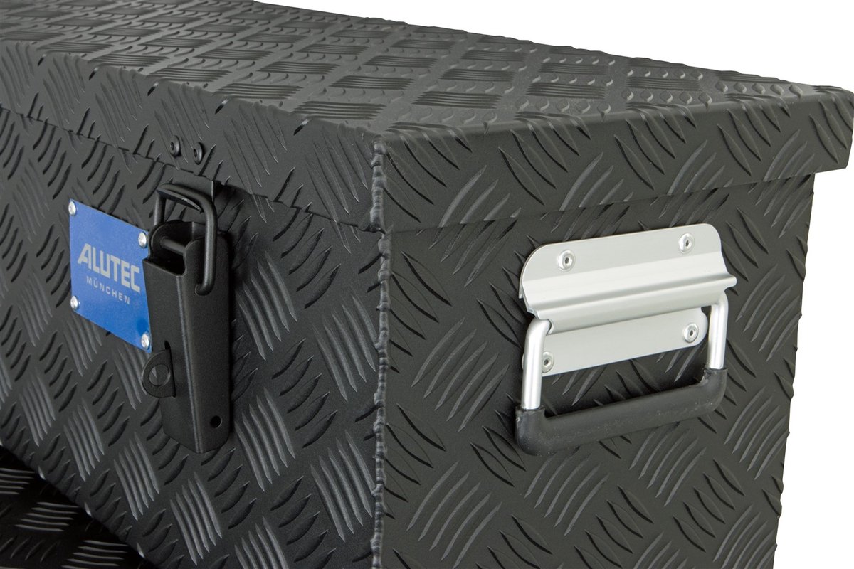 Alutec EXTREME 70 41070Black Traanplaatbox Aluminium (l x b x h) 552 x 375 x 420 mm
