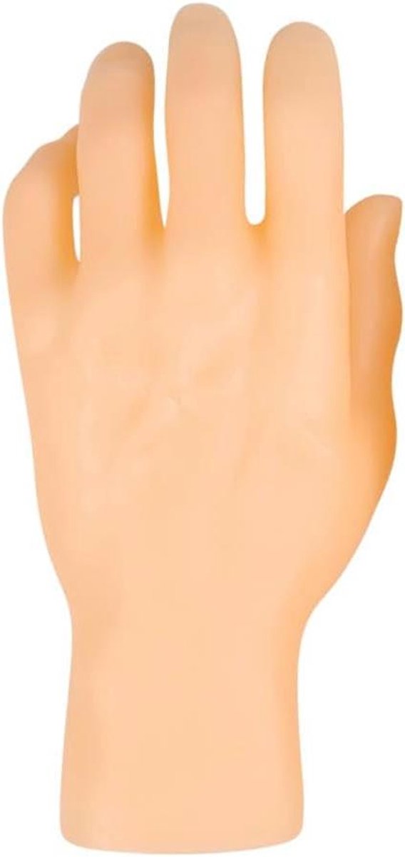Cosensi - Praktijk Handmodel voor Manicure en Sieraden - Herbruikbaar - beige - Rechterhand