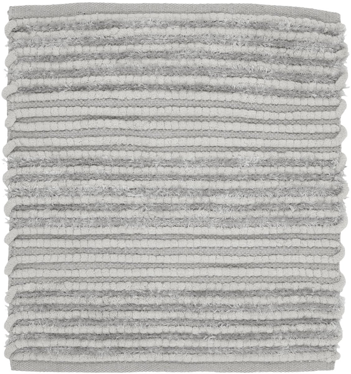 Heckettlane Badmat Solange - Badkamermat - Bidetmat - Antislip tapijt - 60x60 cm - Grijs