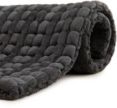 Badmat Heckettlane Vellutato - 70x120 cm - Gris Foncé