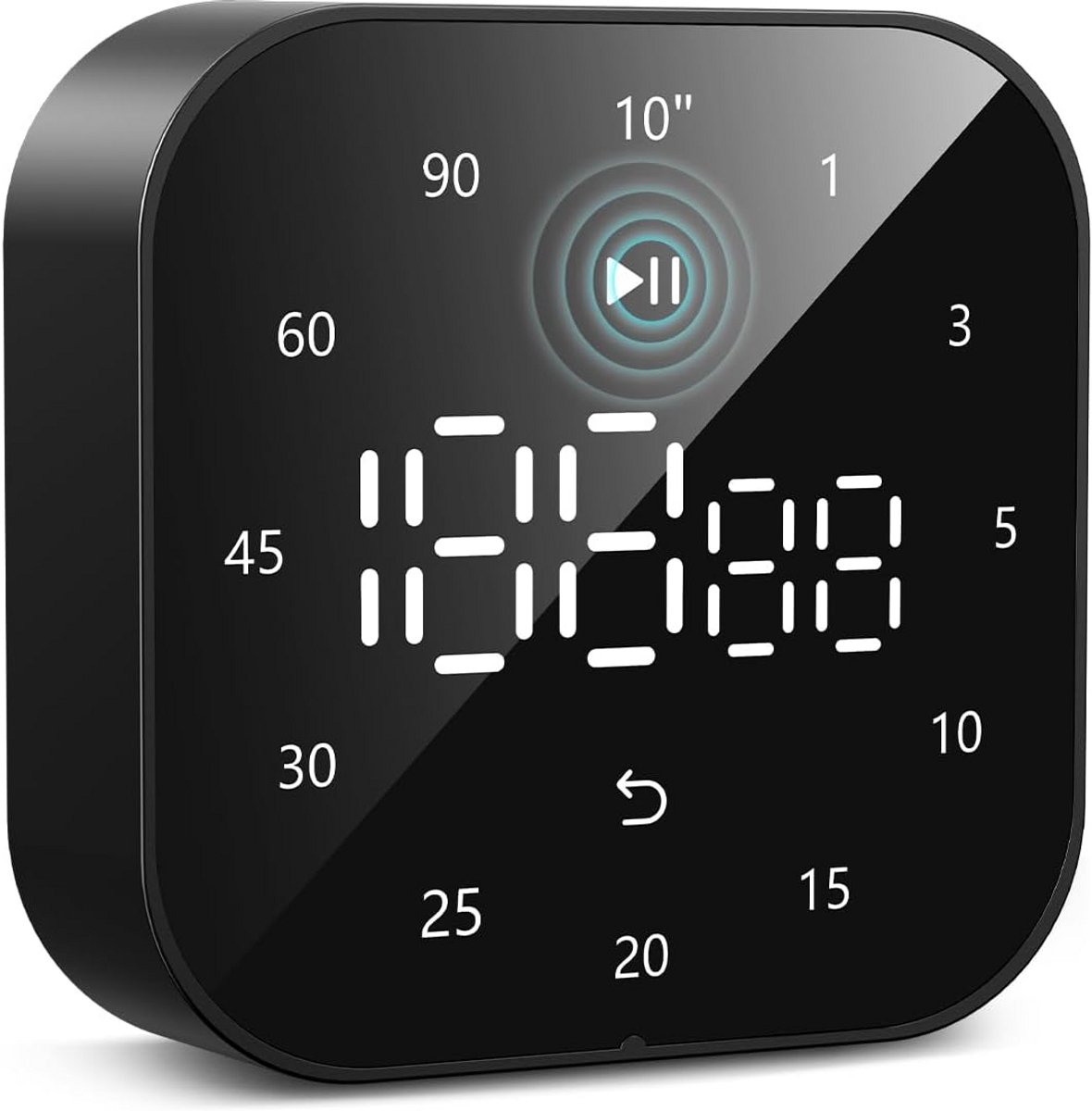 Digitale Keukentimer Tellen Op & Aftellen - Magnetisch & Stil Instelbaar