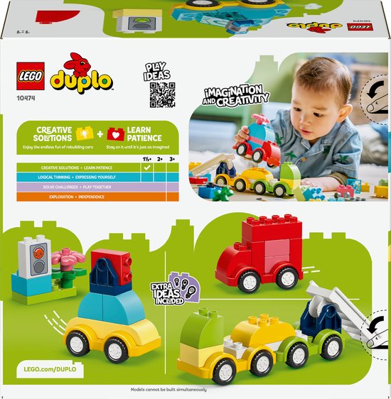 LEGO DUPLO - Creatieve Voertuigen Educatief Speelgoed voor Peuters vanaf 2 Jaar - 10474