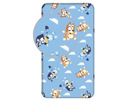 foto van Bluey Hoeslaken Dream - 90 x 200 cm - Katoen