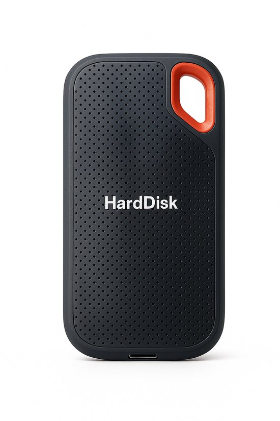 Disque dur externe 1 TB - USB-C 3.1 - Modèle léger - Lumitex