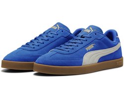 PUMA Puma Club II Era Suede Unisex Sneakers - Mountain Blue-PUMA White