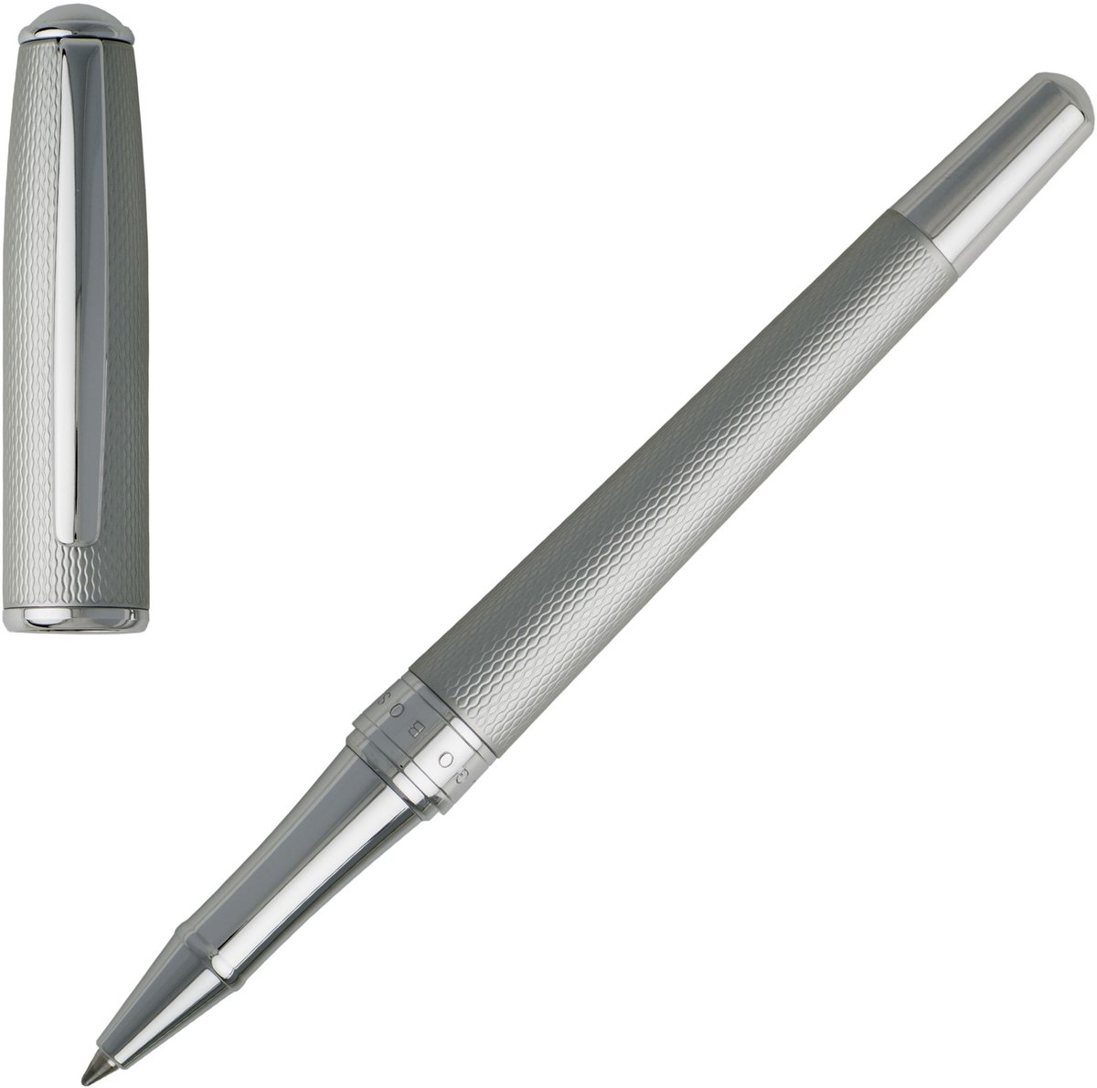 Hugo Boss - HSW7445B - Rollerballpen - grijs - Essential