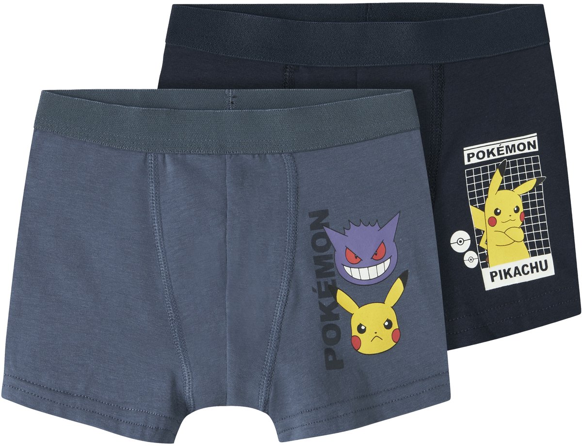 NAME IT - NMMSOEREN POKEMON 2P BOXER SKY - Jongens - Onderbroeken